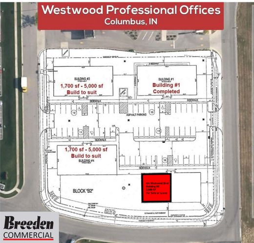 Westwood Professional Offices: 134 Westwood Blvd, Columbus, IN 47201